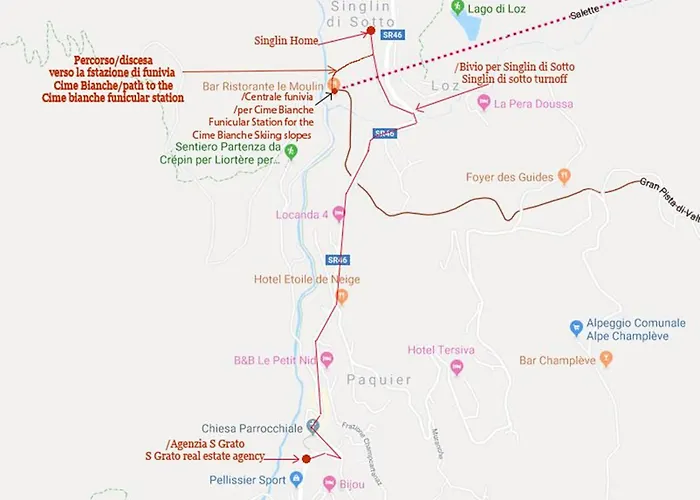 Apartmán Singlin Valtournenche